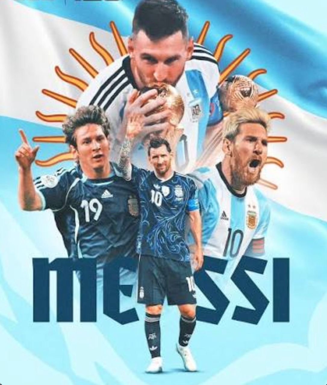 Lionel Messi ak Albiceleste: 21 lane doulè, dlo nan je ak glwa pou ekri yon lejand